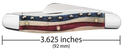Star Spangled Banner Natural Bone Stockman