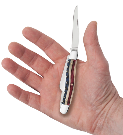Star Spangled Banner Natural Bone Stockman