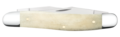 Star Spangled Red & Blue Natural Bone Muskrat