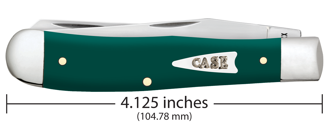 Case XX™ Trapper Spruce Green Synthetic 64530 Stainless Pocket Knife