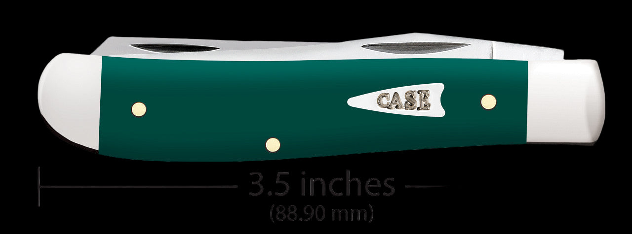 Case XX™ Mini Trapper Spruce Green Synthetic 64531 Stainless Pocket Knife