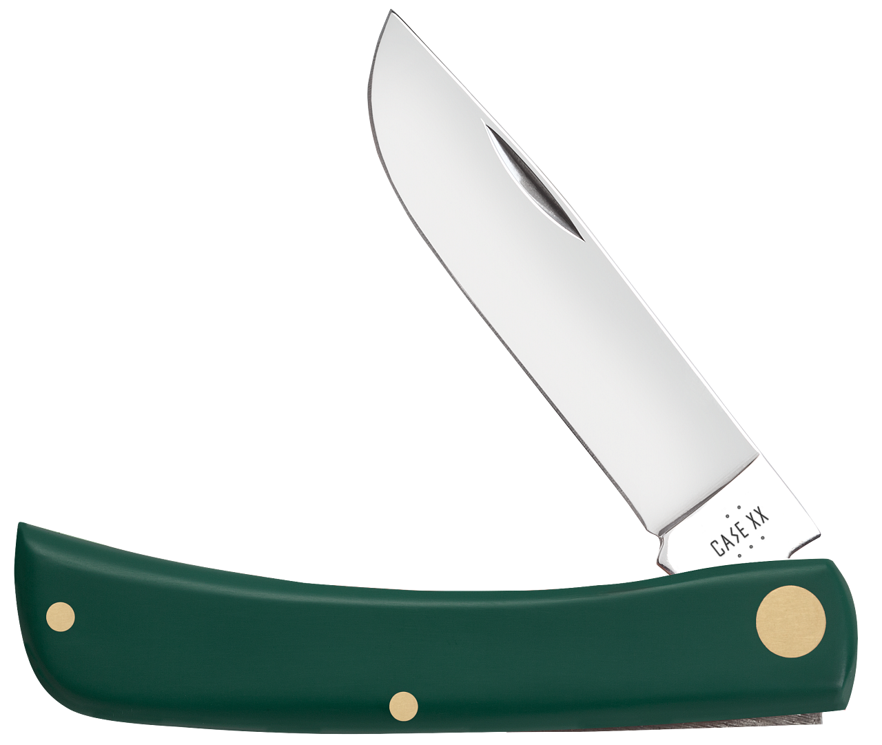 Case XX™ Sod Buster Jr Spruce Green Synthetic 64536 Stainless Pocket Knife