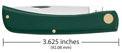 Case XX™ Sod Buster Jr Spruce Green Synthetic 64536 Stainless Pocket Knife