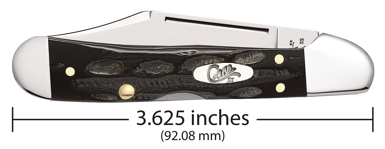 Jigged Buffalo Horn Mini CopperLock®