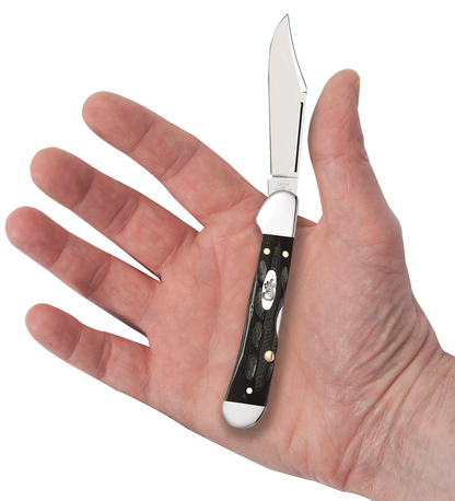 Jigged Buffalo Horn Mini CopperLock®