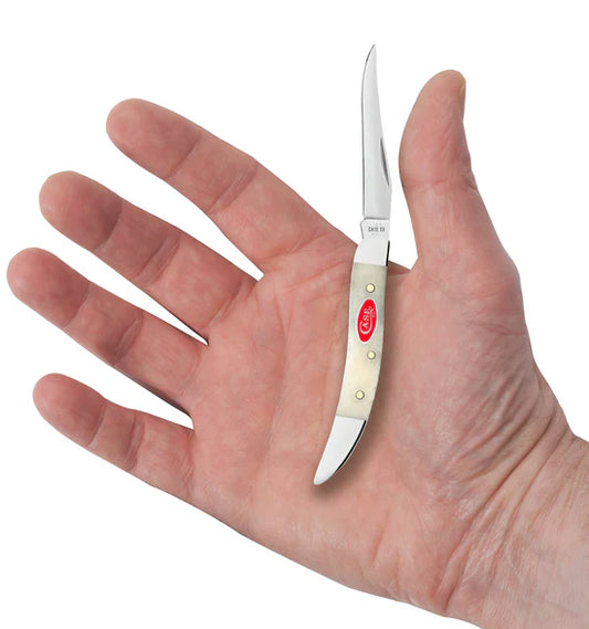 Smooth Natural Bone Small Texas Toothpick