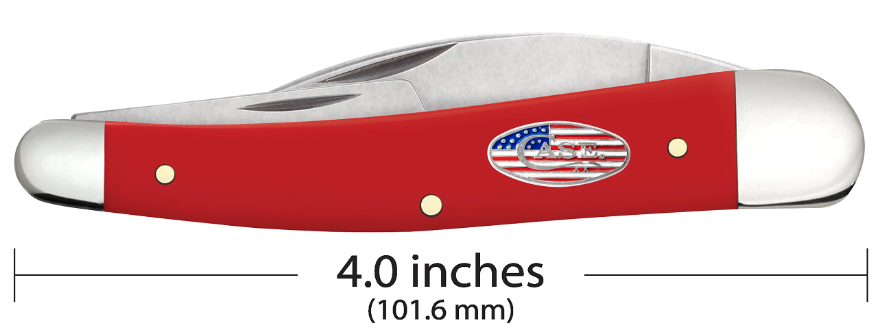 Smooth Red Synthetic American Workman CS Seahorse Whittler
