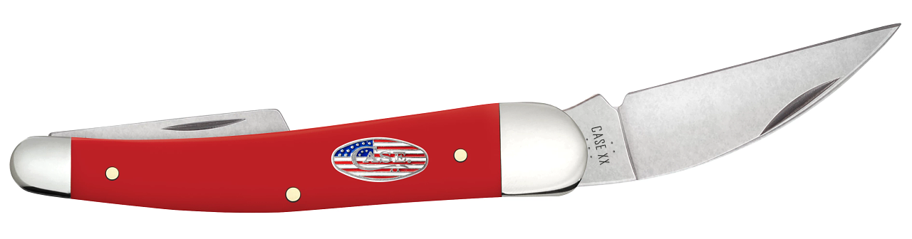 Smooth Red Synthetic American Workman CS Seahorse Whittler