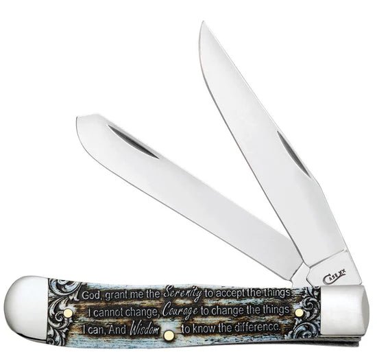 Serenity Prayer Smooth Natural Bone Trapper