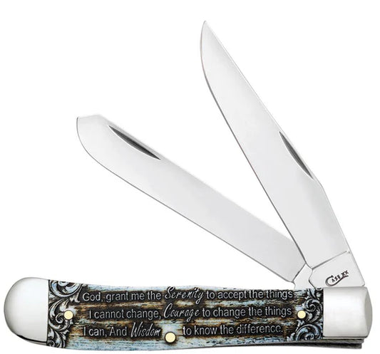 Serenity Prayer Smooth Natural Bone Trapper