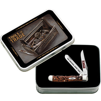 Tools of the Trade Smooth Chestnut Bone Mini Trapper Gift Set