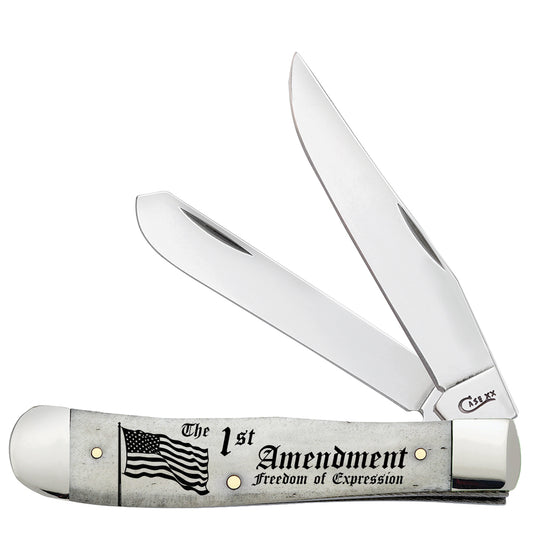 Patriot Series Smooth Natural Bone 1st Amendment Trapper