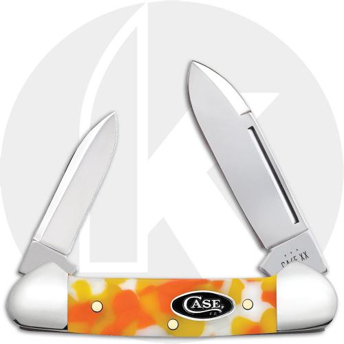 Case XX Baby Butterbean 53755 Knife - Smooth Candy Corn Kirinite