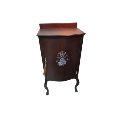 Antique Mahogany Sheet Music Cabinet