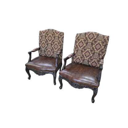 Pair of Antique Accent Chairs