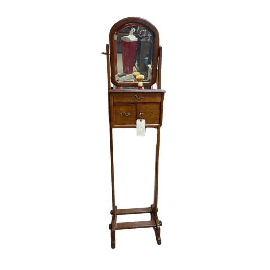 1890's Quartersawn Oak Shaving Valet