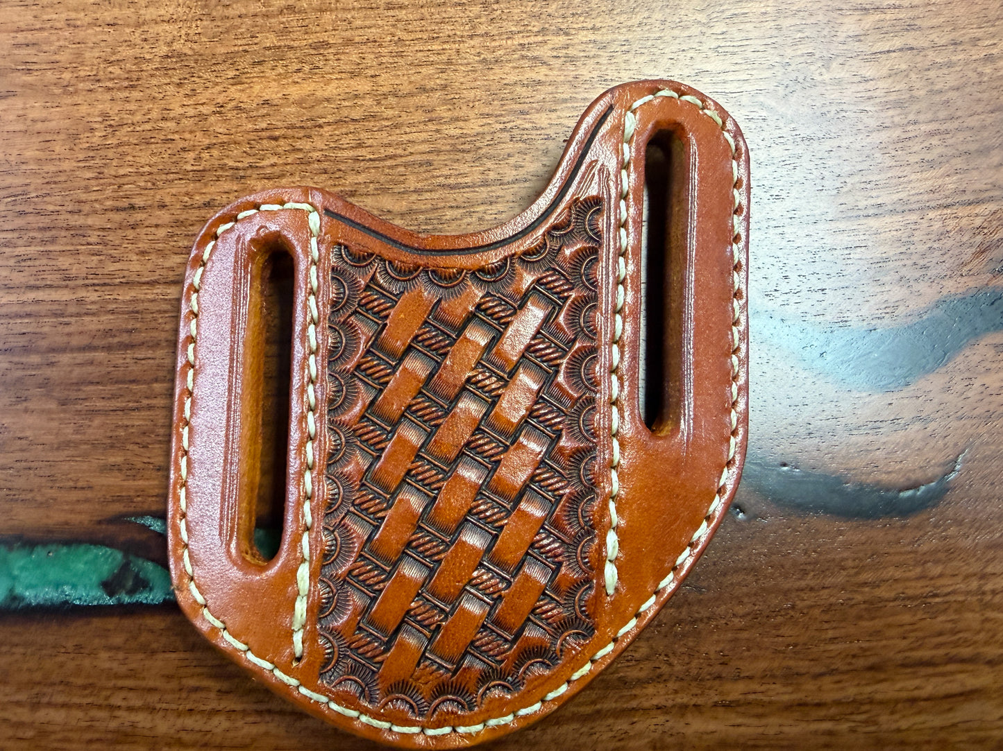 #11 Mini Trapper/ Russ Lock  Pancake Style Sheath