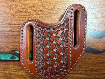 #11 Mini Trapper/ Russ Lock  Pancake Style Sheath