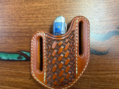 #11 Mini Trapper/ Russ Lock  Pancake Style Sheath