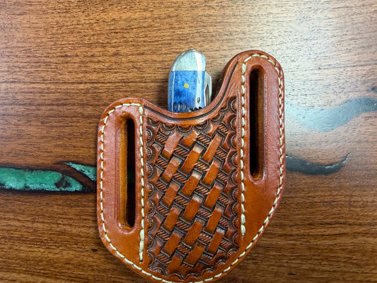 #11 Mini Trapper/ Russ Lock  Pancake Style Sheath