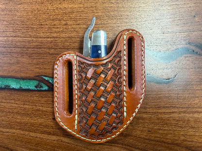 #11 Mini Trapper/ Russ Lock  Pancake Style Sheath