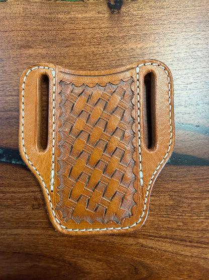 #10 Leather Sheath – Fits Folding Hunter | Hand Made