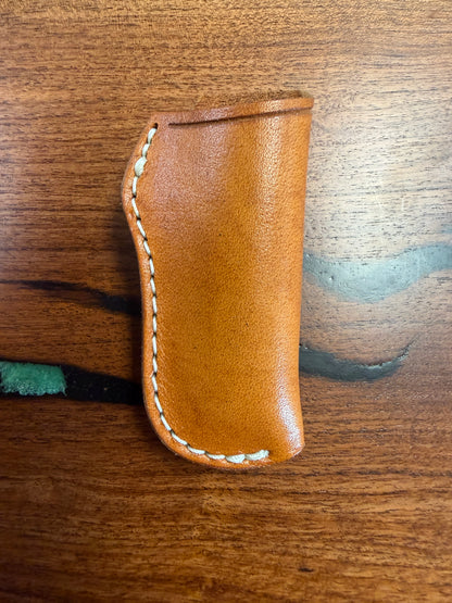 #13 Vertical Leather Sheath – Fits Sod Buster Jr | Hand Made