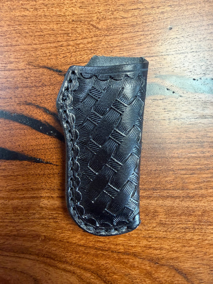 #13 Vertical Leather Sheath – Fits Sod Buster Jr | Hand Made