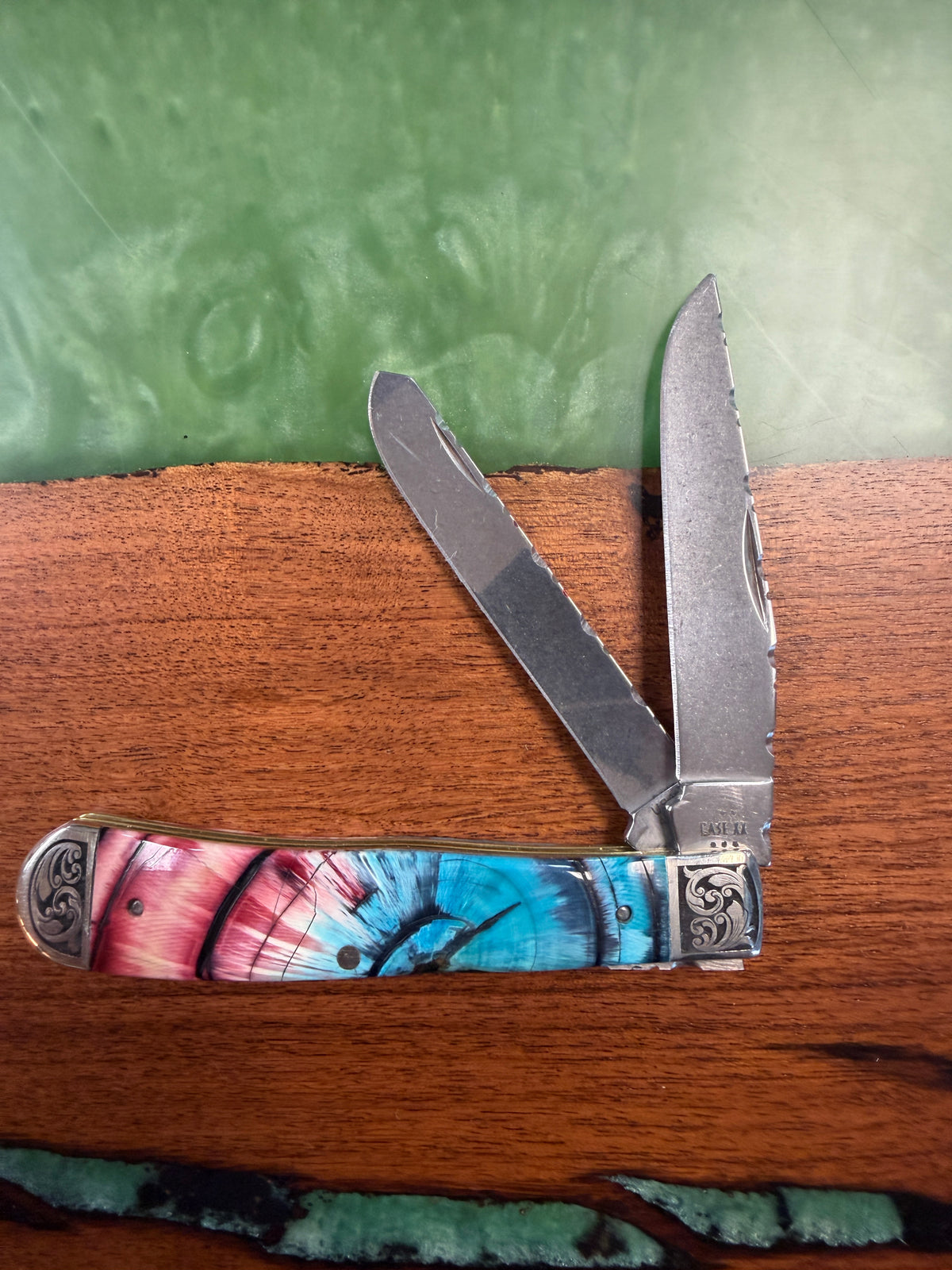 Case Custom Trapper Cross Cut Mammoth