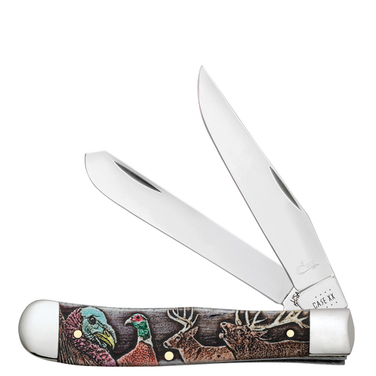 Sportsman Series Gift Set Embellished Smooth Natural Bone Trapper