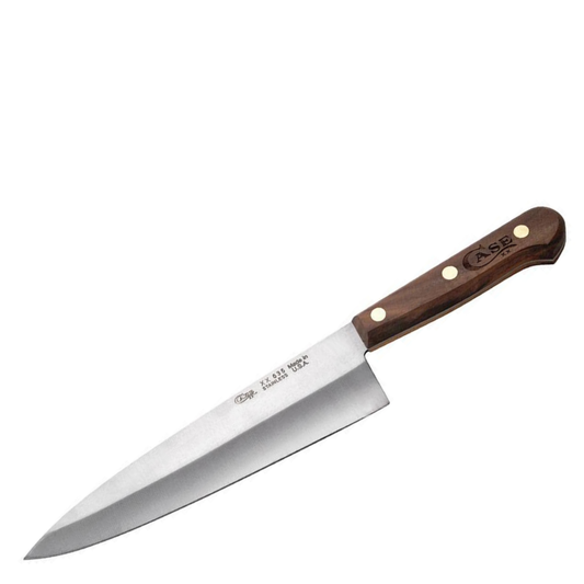 Household Cutlery 8" Chef's Knife (Solid Walnut)