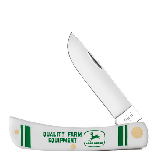 John Deere Embellished Smooth White Synthetic Sod Buster® Jr