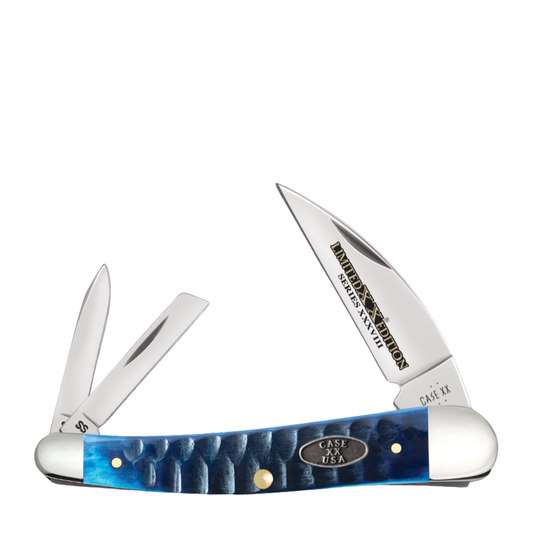 Limited Edition Gator Jig Ocean Blue Bone Seahorse Whittler