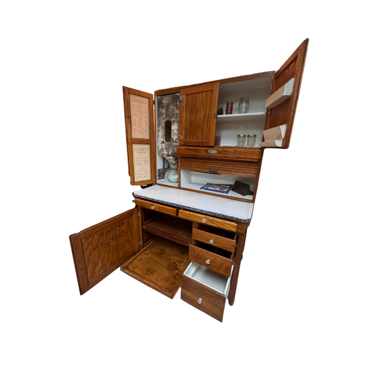 Oak Hoosier Cabinet