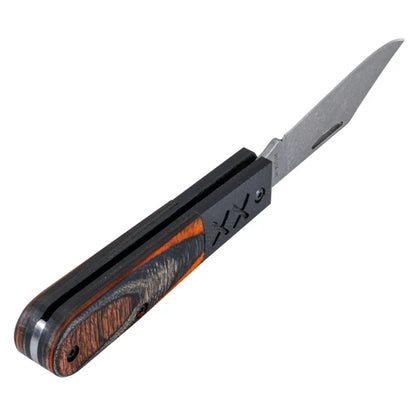 Crossroads™ Sloped Ember Glow DymaLux® Wood w/ Black G-10 XR Barlow