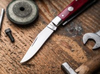 Boker Germany Treebrand 1095 Trapper Smooth Red Bone