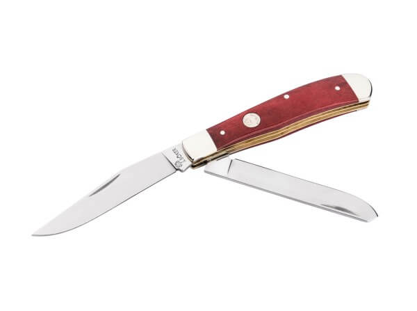 Boker Germany Treebrand 1095 Trapper Smooth Red Bone