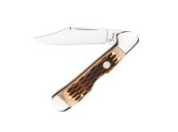 Boker Treebrand Copperhead Backl Amber Jigged Bone