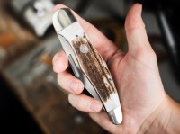 Boker Germany Treebrand Locking Hunter One Blade Stag D2