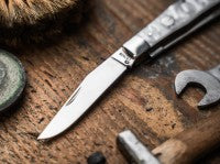Boker Germany Treebrand Trapper Faux Mother Of Pearl