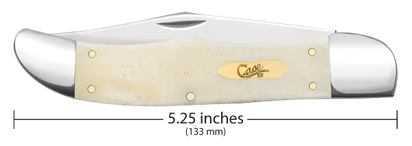 Case XX™ Folding Hunter Smooth Natural Bone