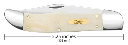 Case XX™ Folding Hunter Smooth Natural Bone