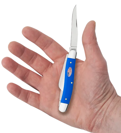 Stockman Royal Blue Synthetic SS