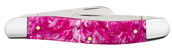 Case XX™ Stockman Pink Crackle Kirinite 16161 Stainless Pocket Knife