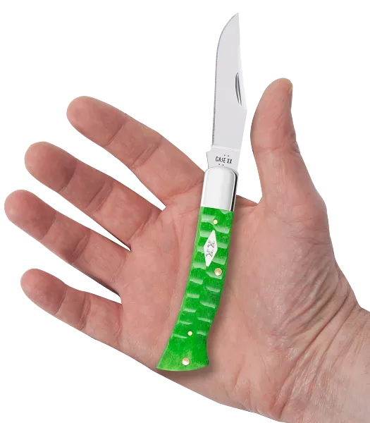 Case XX™ Axe Gator Jig Bright Green Bone