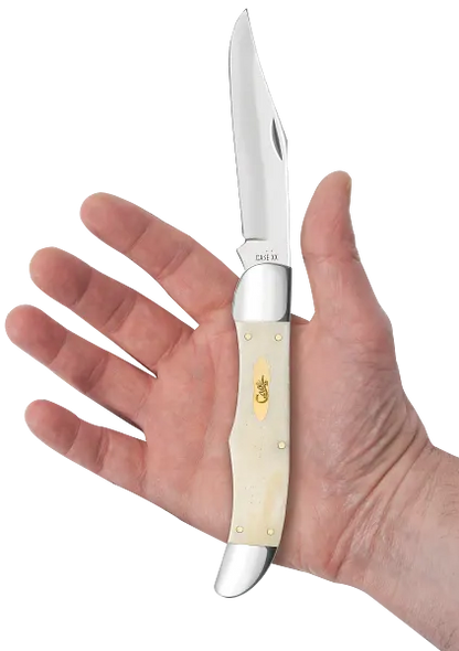 Case XX™ Folding Hunter Smooth Natural Bone