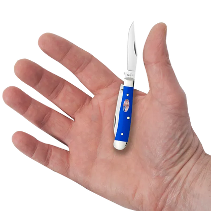 Royal Blue Synthetic Smooth Tiny Trapper