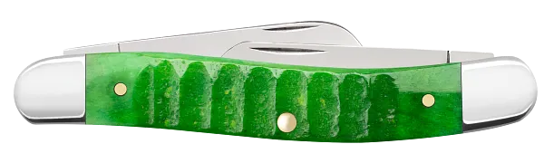 Case XX™ Medium Stockman Gator Jig Bright Green Bone