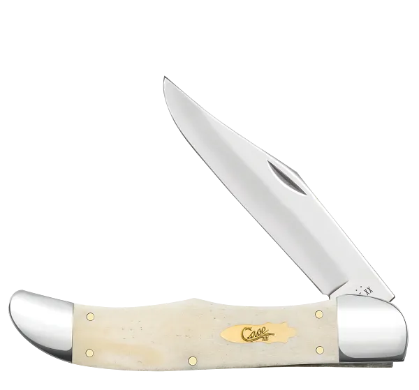 Case XX™ Folding Hunter Smooth Natural Bone