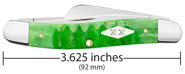 Case XX™ Medium Stockman Gator Jig Bright Green Bone